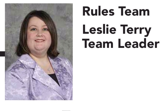Leslie Terry, Acting Chief, Rules, Announcements, and Directives Branch, Division of Administrative Services, Office of Administration.