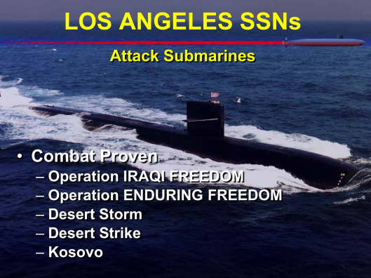 Los Angeles Class Attack Submarines